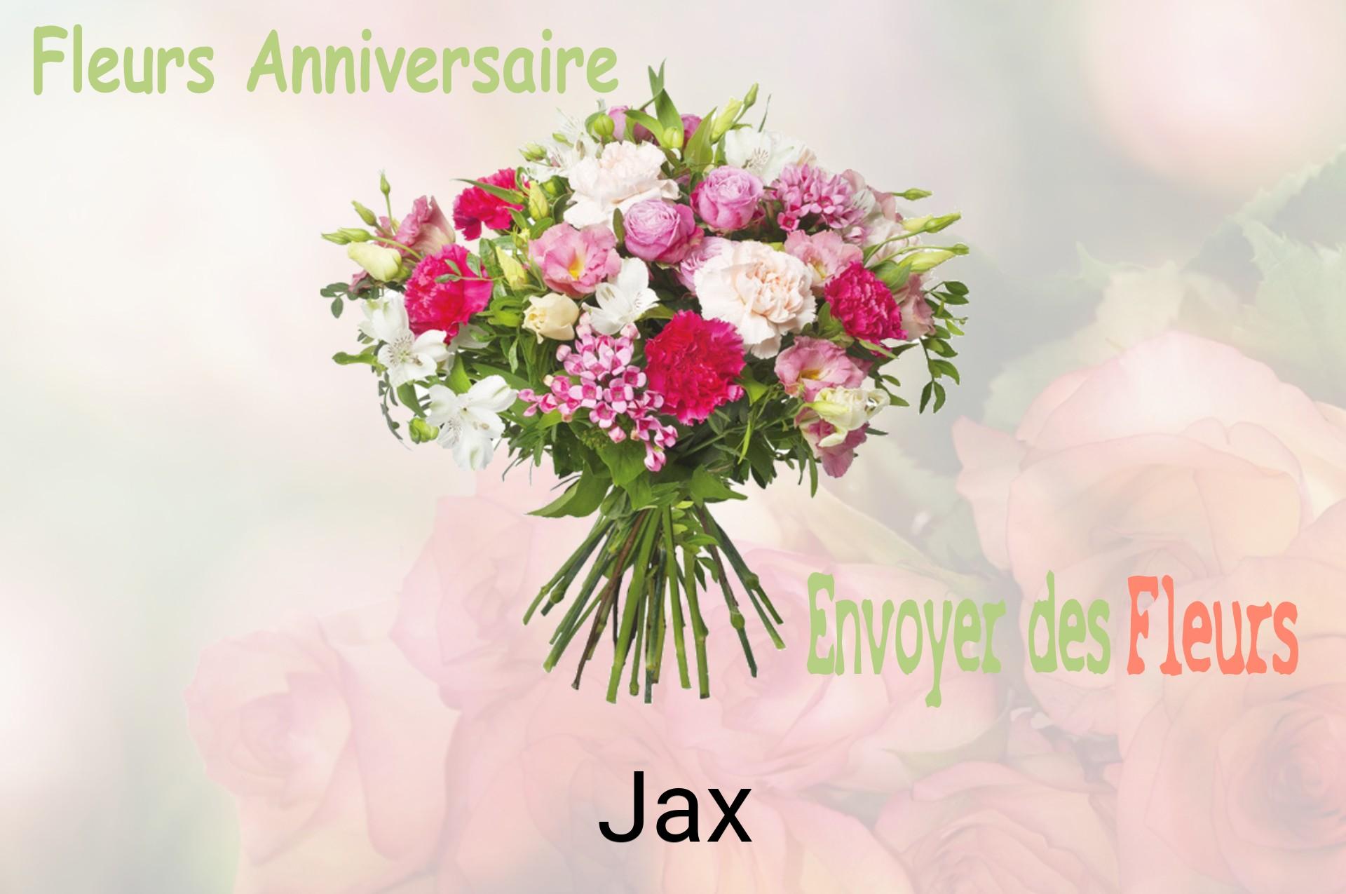 Bouquet de fleurs d’anniversaire livré à Jax